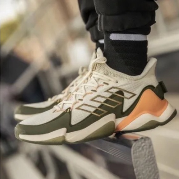 adidas Mahomes 1 Impact FLX Khaki Green - Picture 3 of 9